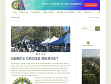 Tablet Screenshot of kingscrossmarket.org